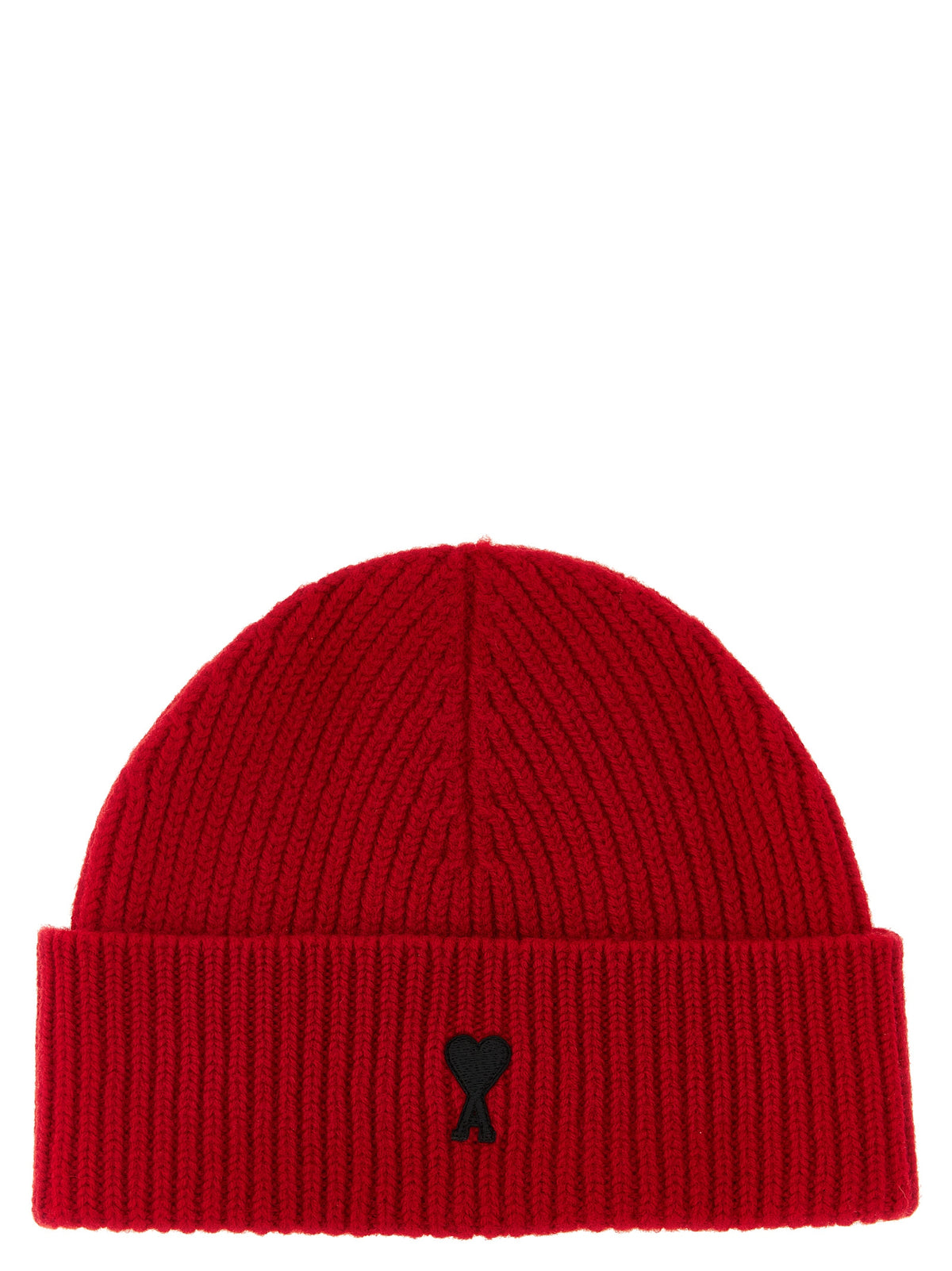 Ami Paris Red Wool Beanie