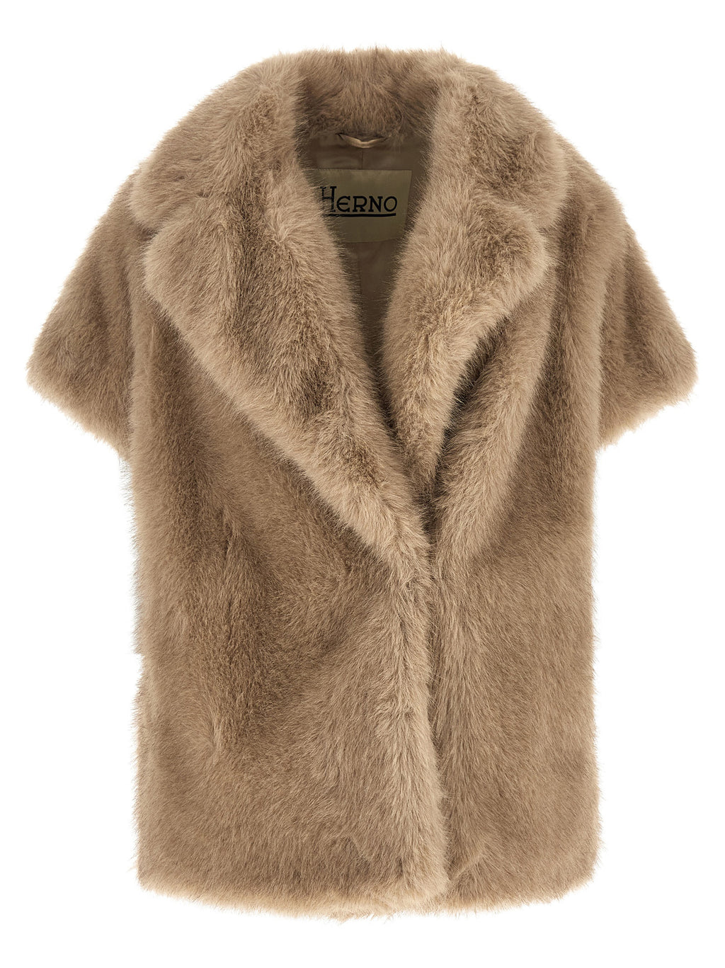 Herno Beige Polyester Coat