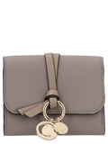 Chloé Gray Calfskin Cardholder