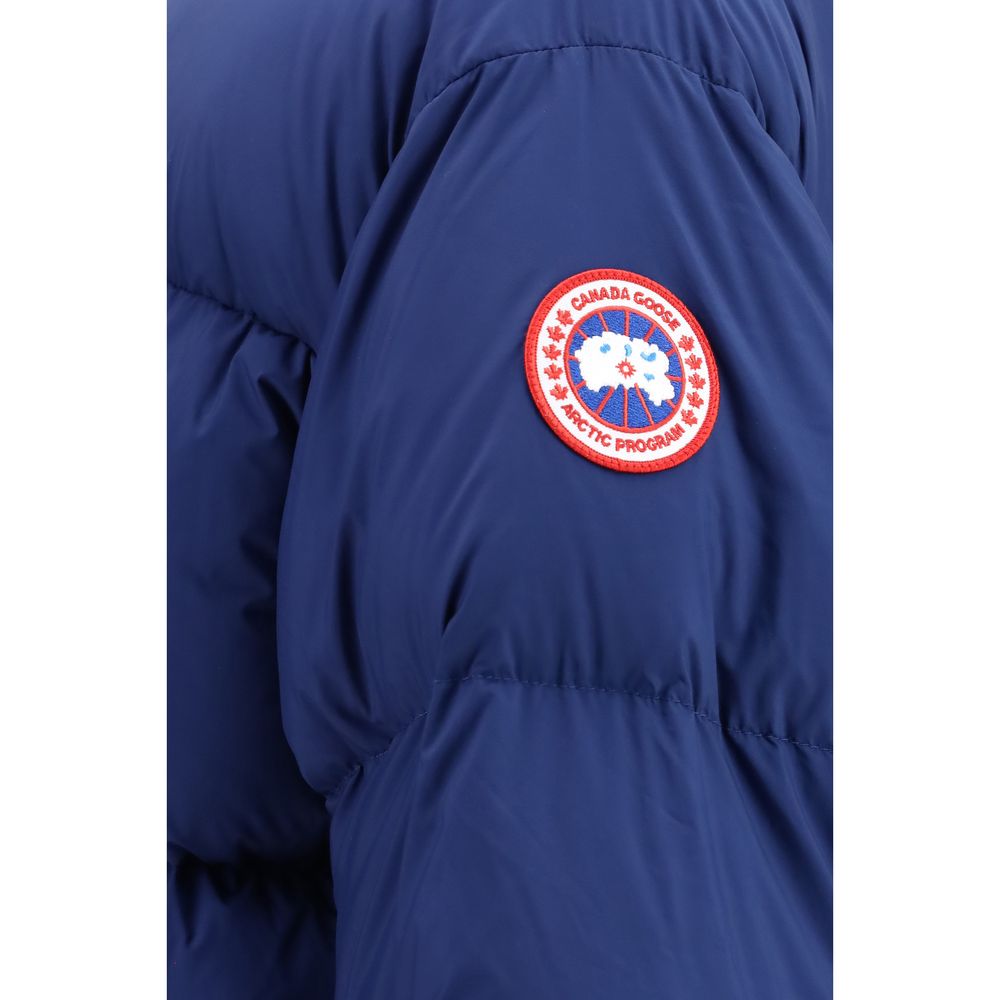 Canada Goose Blue Nylon Full-Length Jacket
