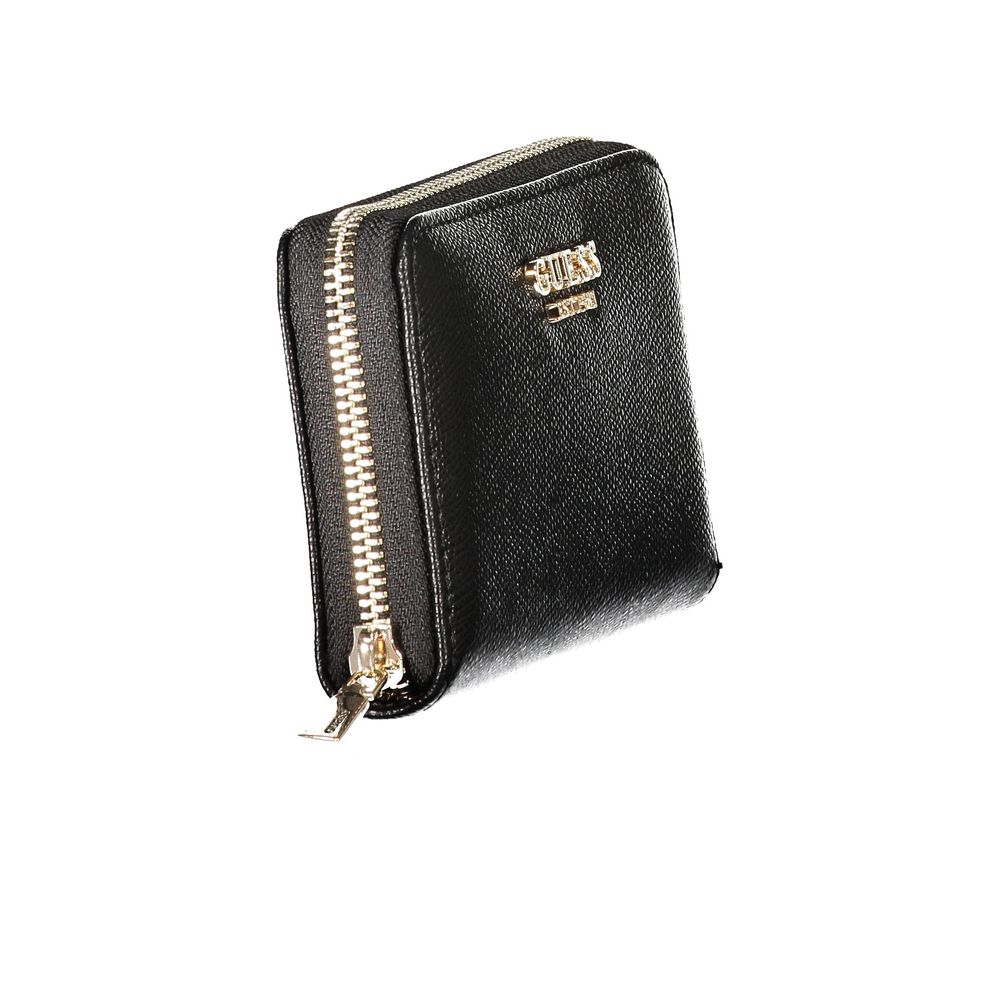 Guess Jeans Black Polyethylene Wallet