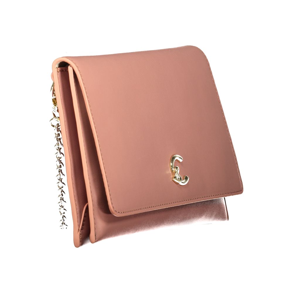 Coccinelle Pink Leather Handbag