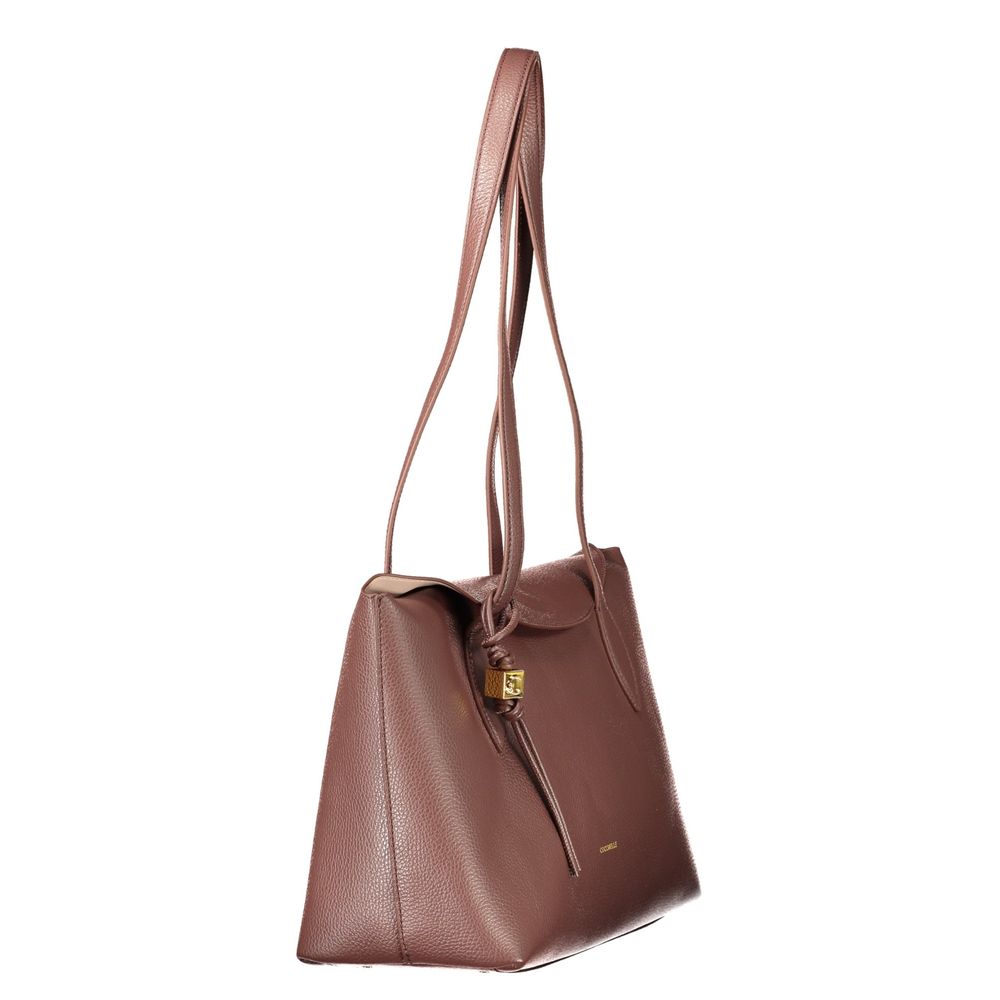 Coccinelle Brown Leather Handbag