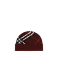 Burberry Bordeaux Cashmere Beanie