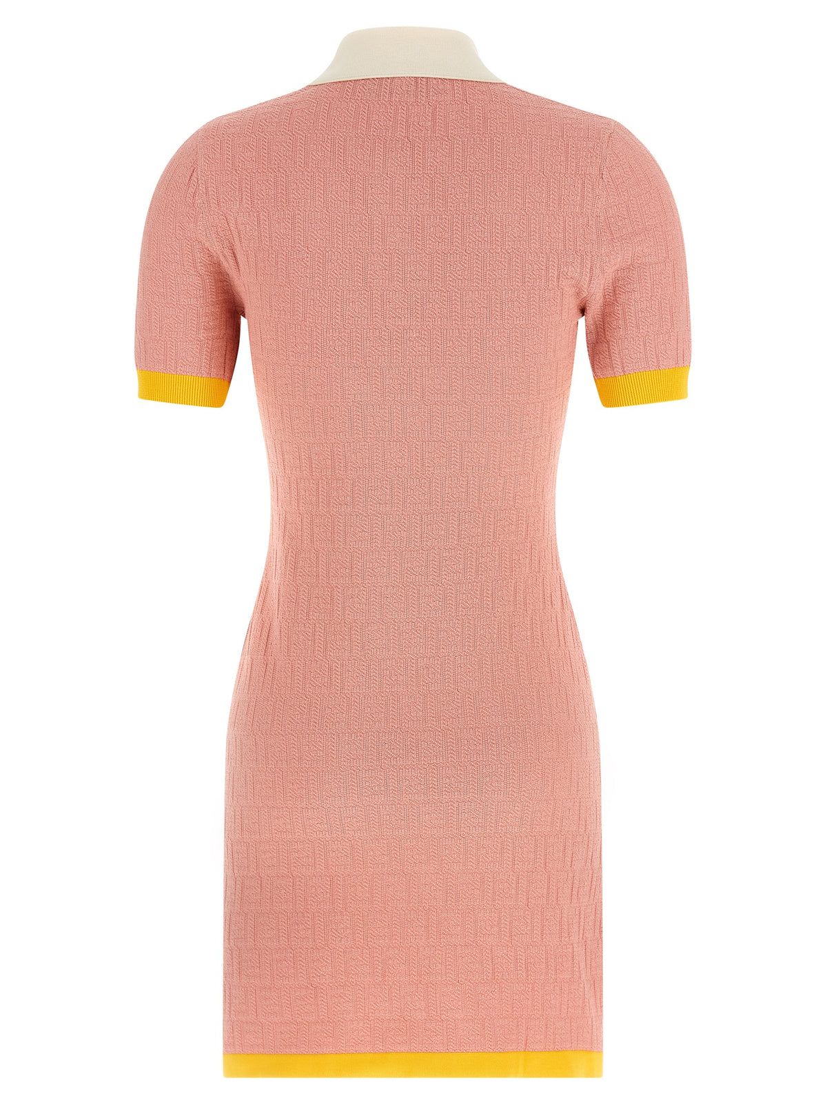 Fendi Multicolor Cotton Short Dress