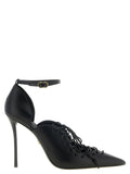Dolce & Gabbana Black Calfskin High Heel Pumps