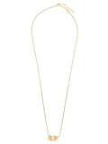 Ferragamo Gold Brass Necklace