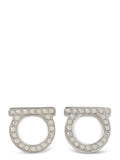 Ferragamo Silver Brass Earrings