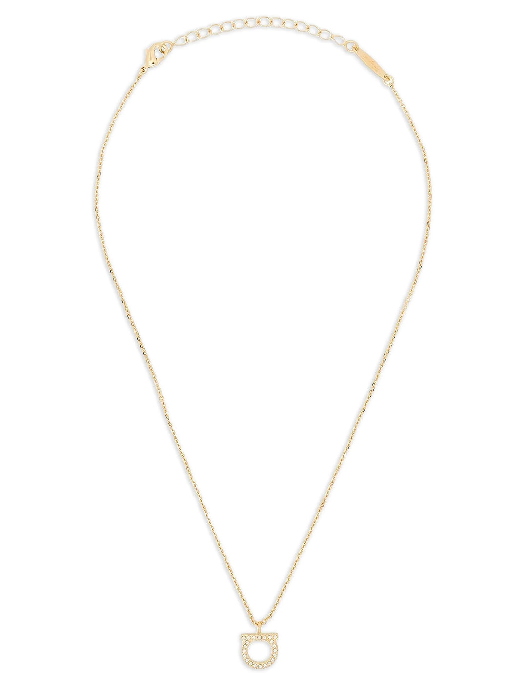 Ferragamo Gold Brass Necklace
