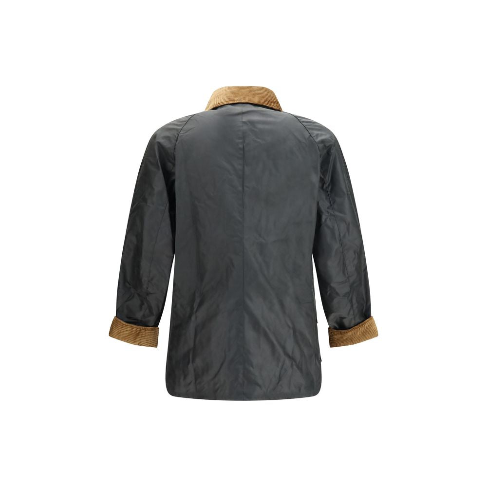 Barbour Bicolor Cotton Full-Length Jacket