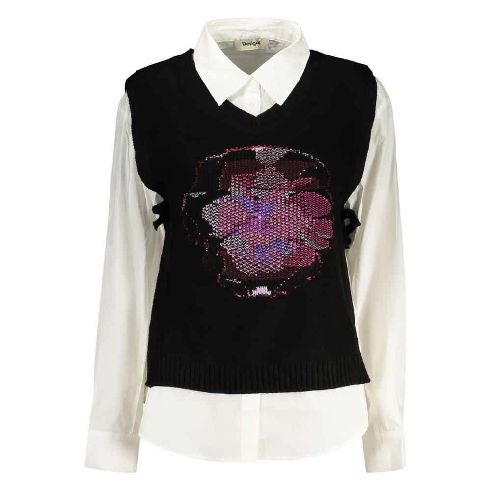 Desigual Black Cotton Women's Shirt