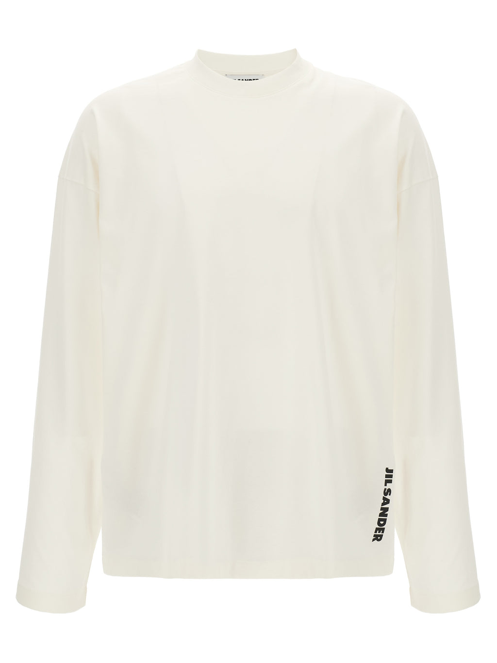 Jil Sander White Cotton T-Shirt