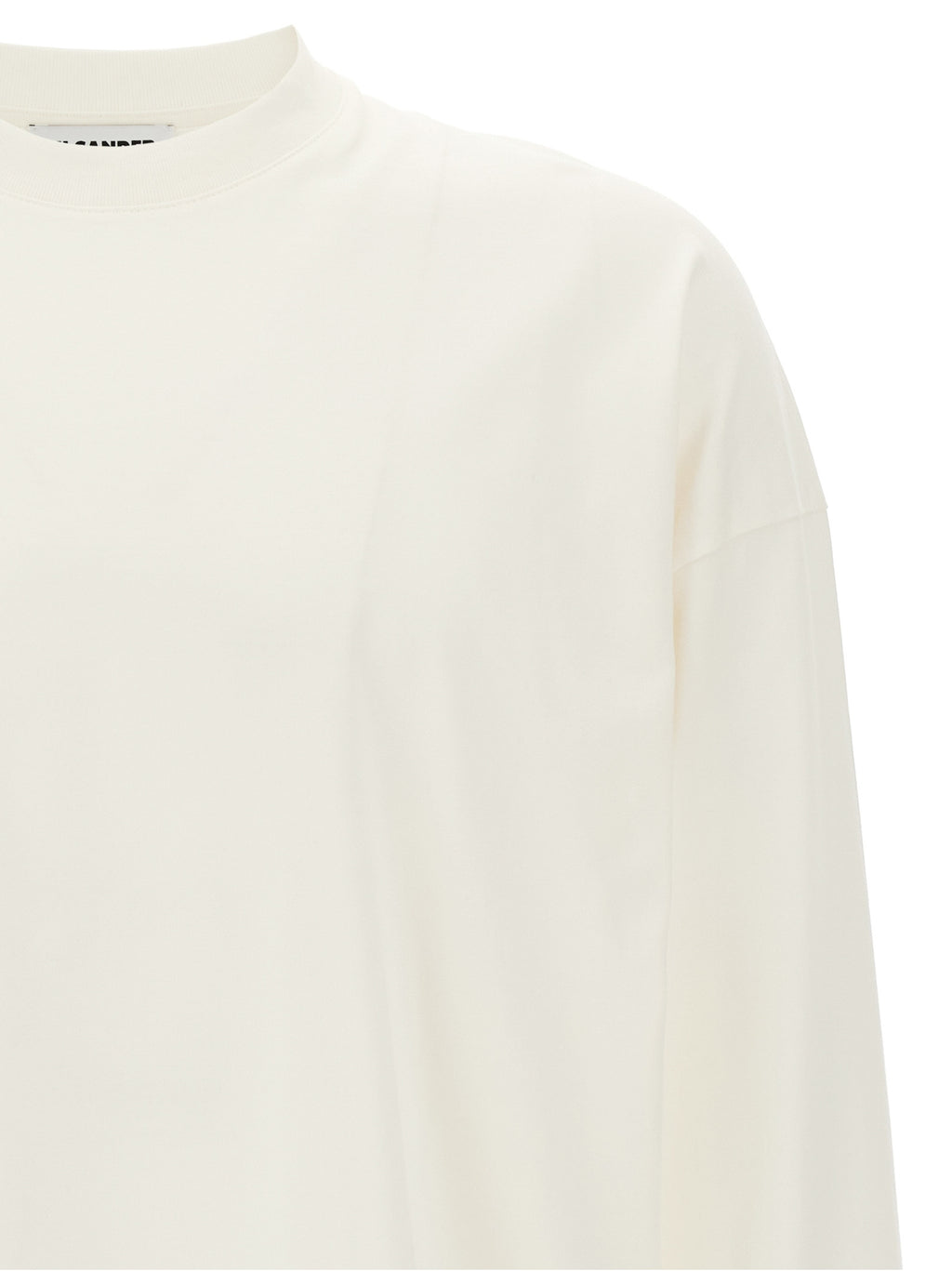 Jil Sander White Cotton T-Shirt