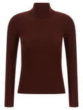 Max Mara Bordeaux Virgin Wool Cardigan