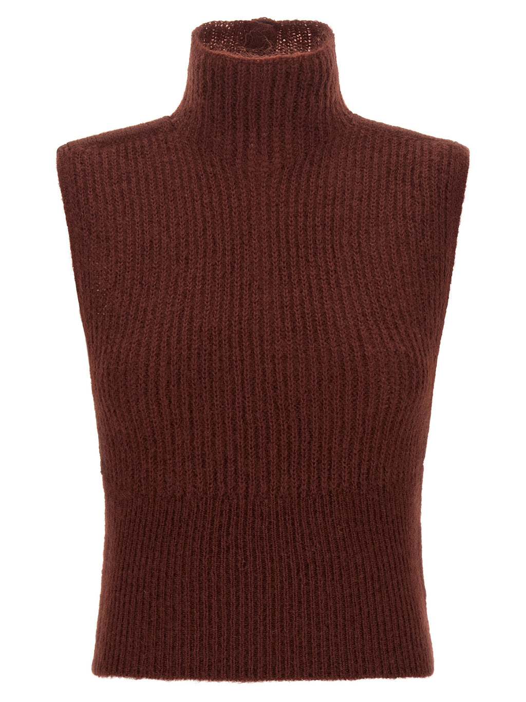 Max Mara Bordeaux Wool Cardigan