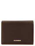 Jil Sander Brown Calfskin Cardholder