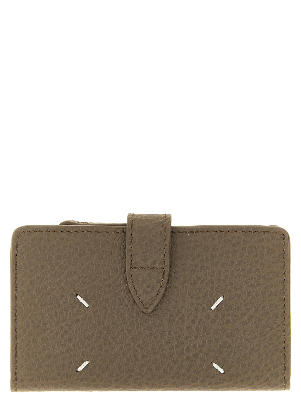Maison Margiela Brown Calfskin Cardholder
