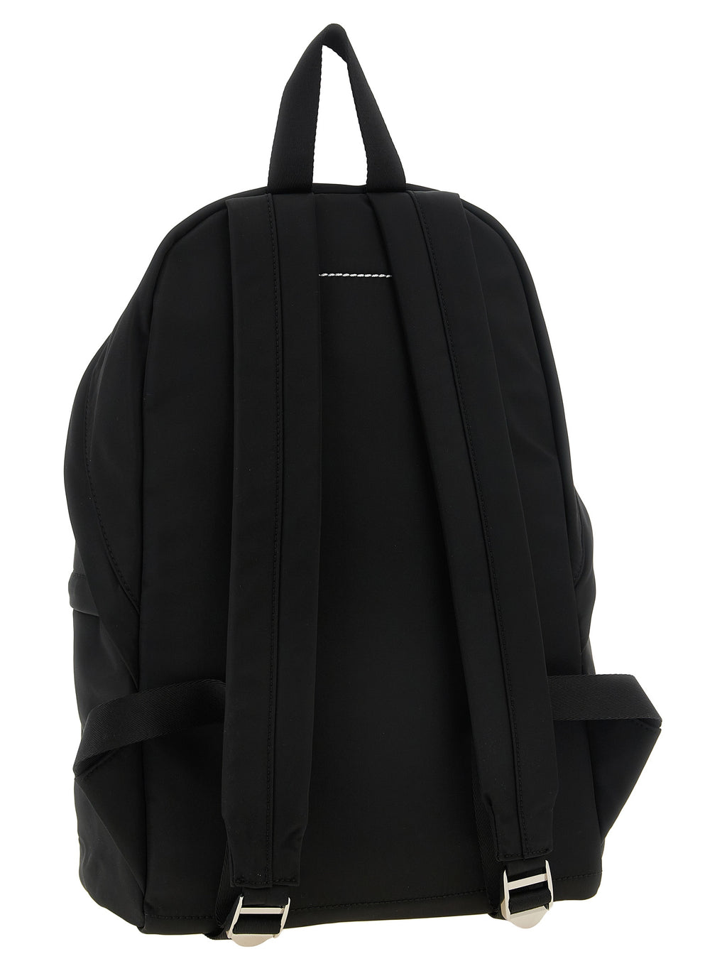 MM6 Maison Margiela Black Polyamide Backpack