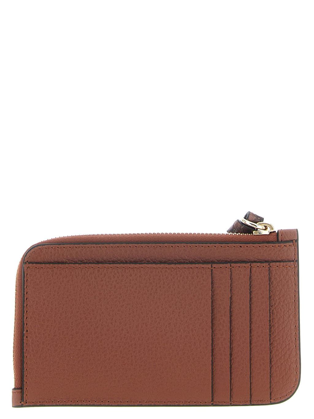 Chloé Brown Calfskin Cardholder