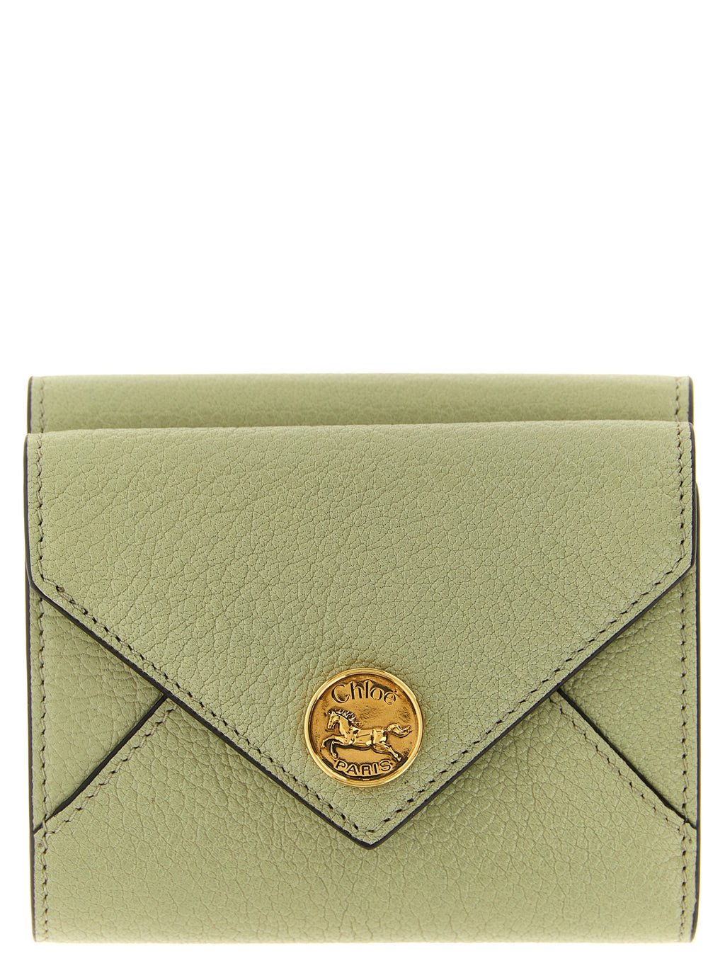 Chloé Bicolor Goatskin Cardholder
