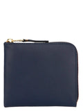Comme Des Garçons Blue Calfskin Wallet