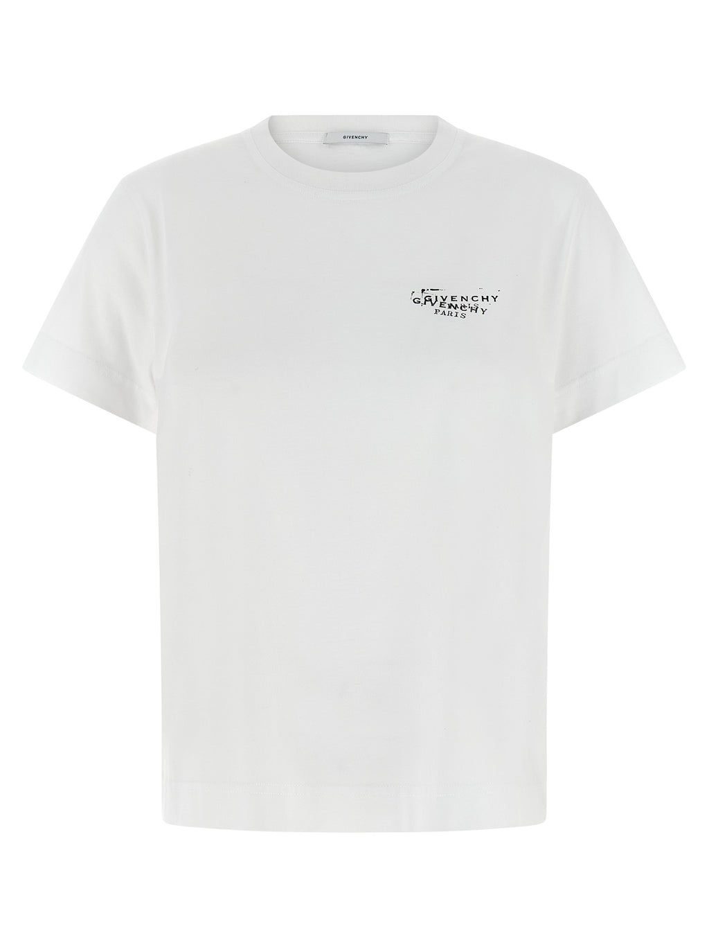 Givenchy White Cotton T-Shirt