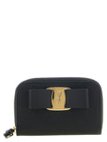 Ferragamo Black Calfskin Cardholder
