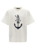 Dolce & Gabbana White Cotton T-Shirt