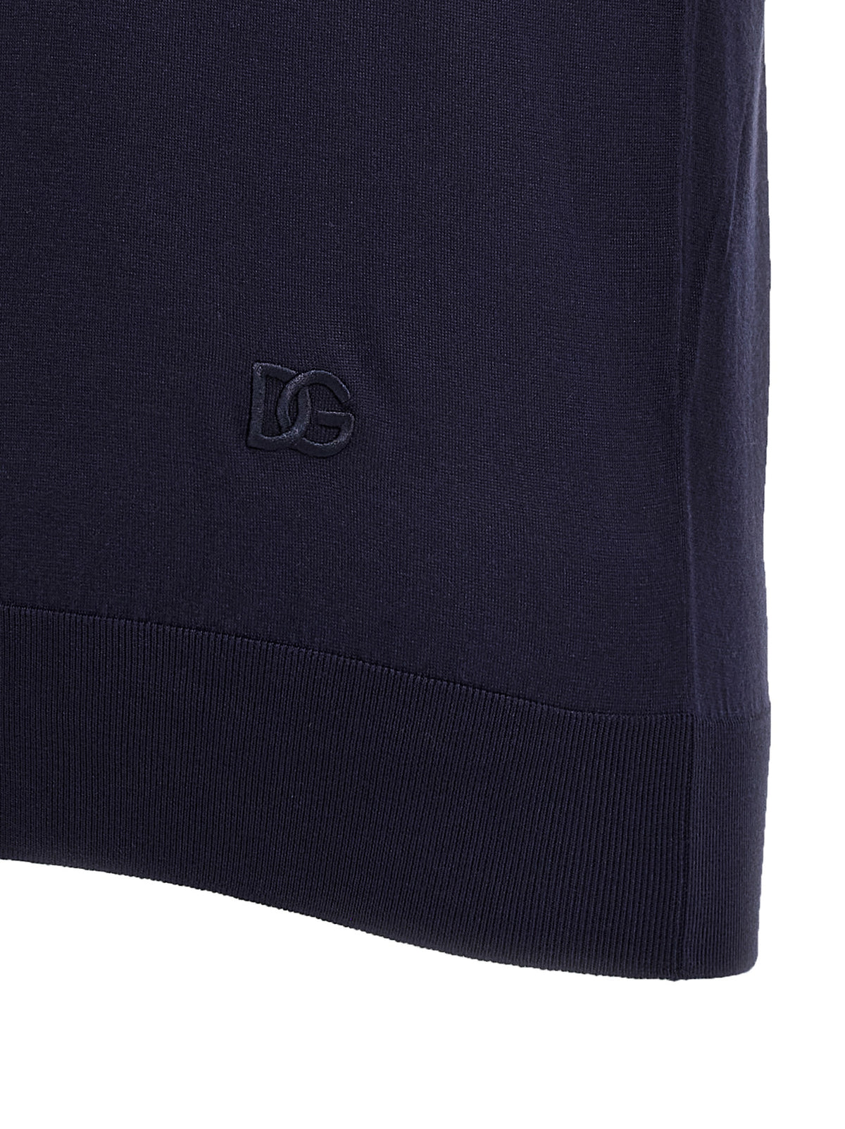 Dolce & Gabbana Blue Silk Cardigan