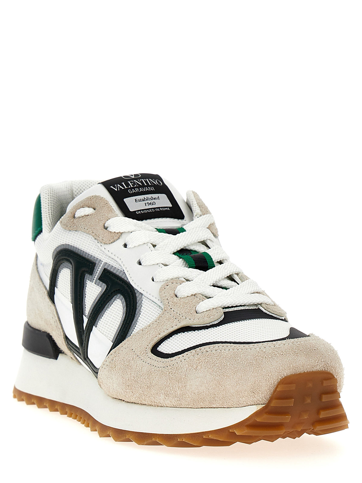 Valentino Garavani Multicolor Calfskin Athletic Sneakers
