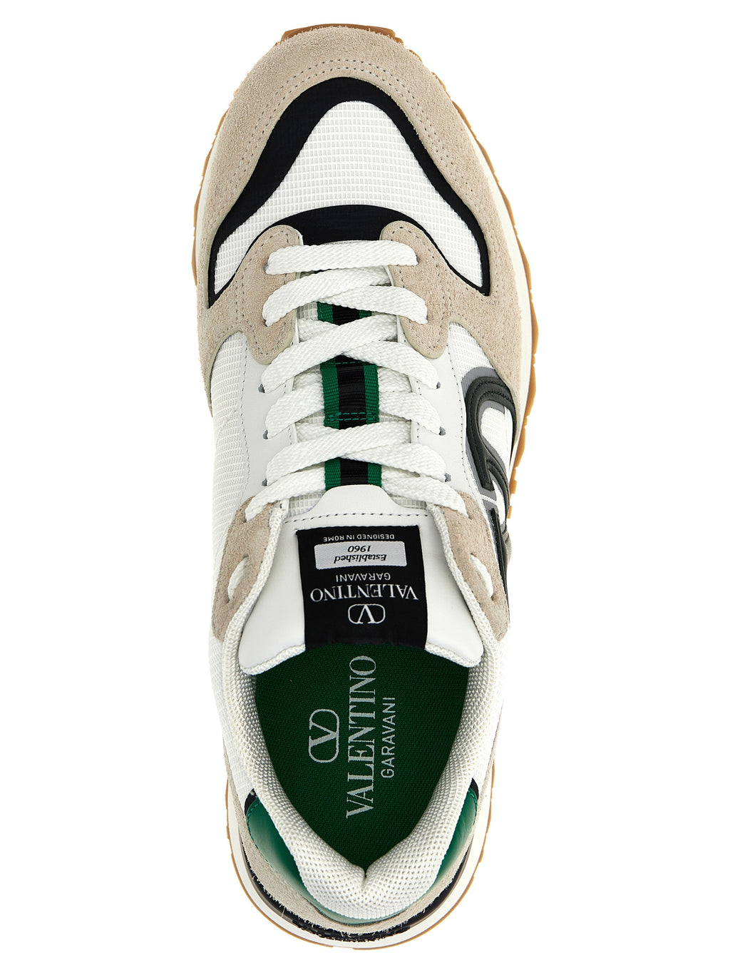 Valentino Garavani Multicolor Calfskin Athletic Sneakers