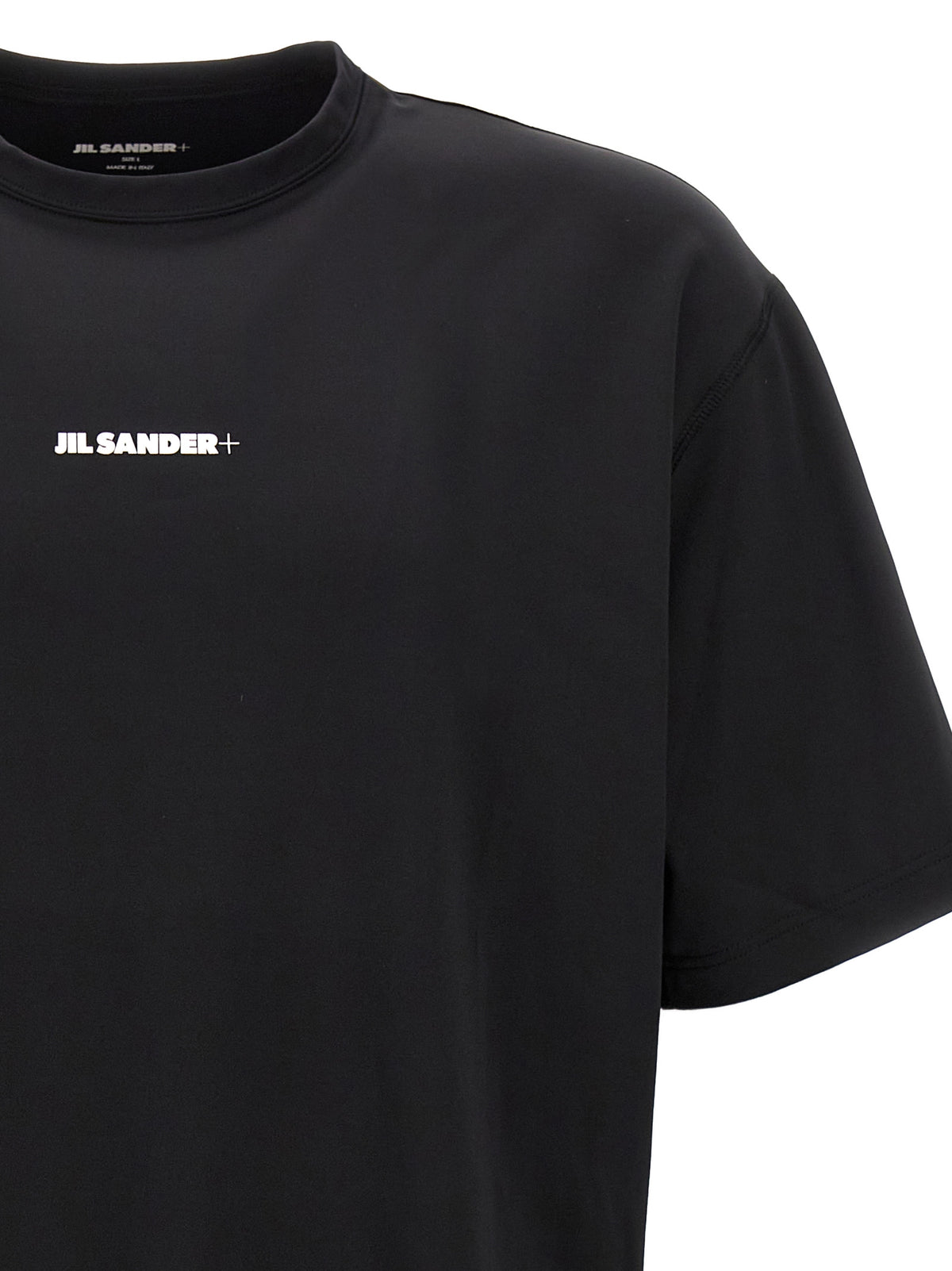Jil Sander Black Polyester T-Shirt