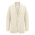 Malo White Cotton Men's Cardigan