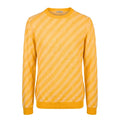 Malo Orange Linen Men Sweater