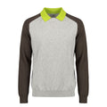 Malo Grey Cotton Men's Sweater