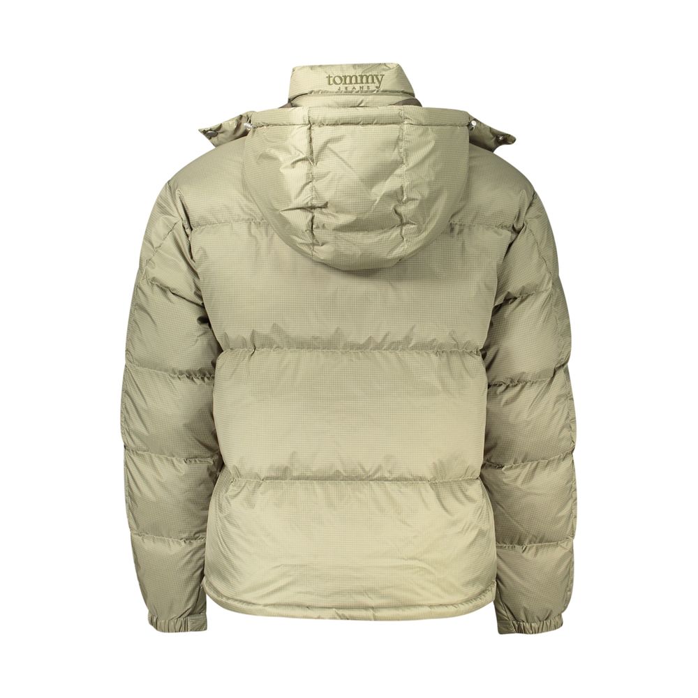 Tommy Hilfiger Green Polyester Full-Length Jacket