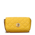 Versace Yellow Leather Crossbody Bag