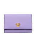 Versace Purple Leather Wallet