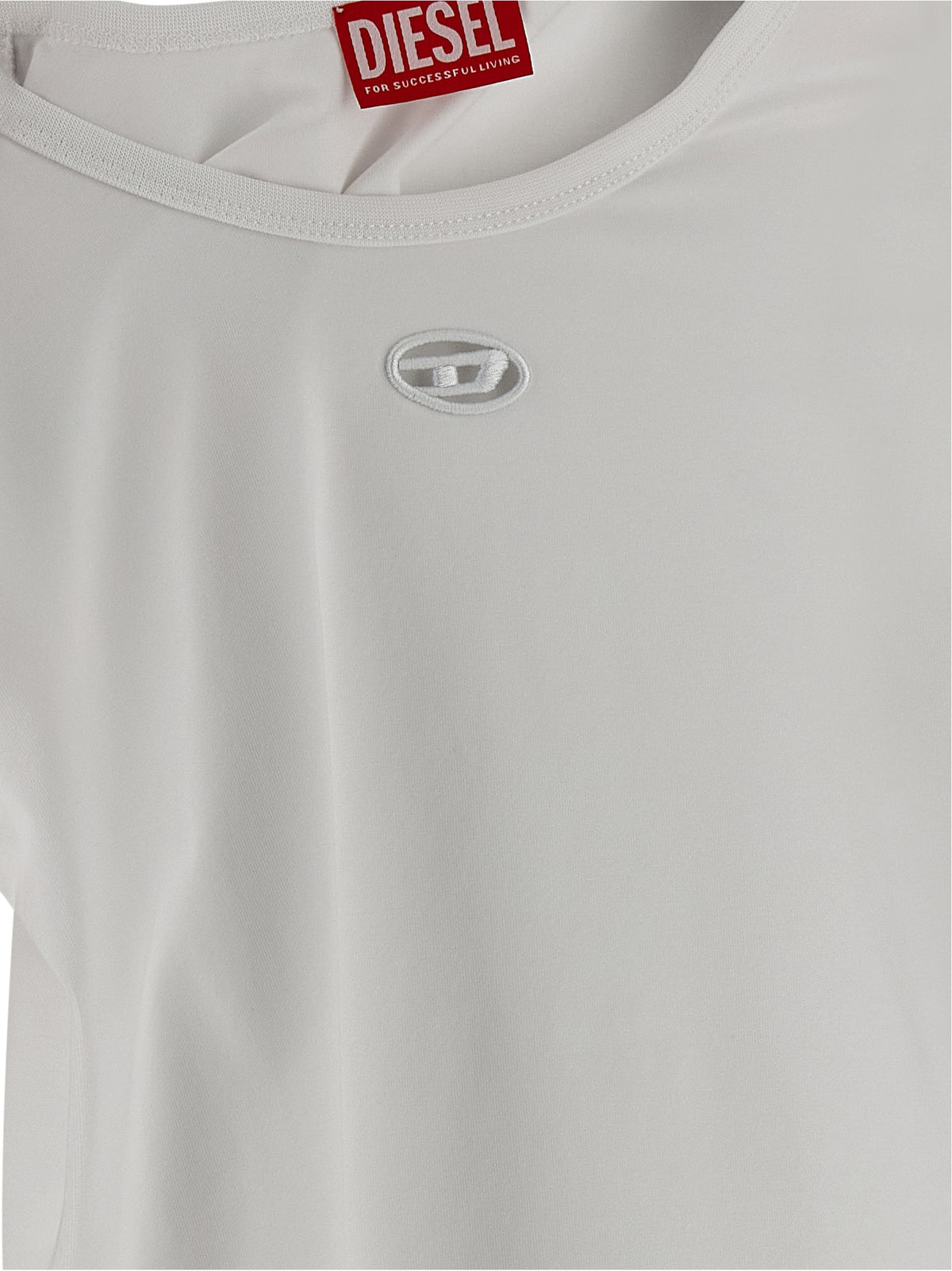 Diesel White Cotton T-Shirt