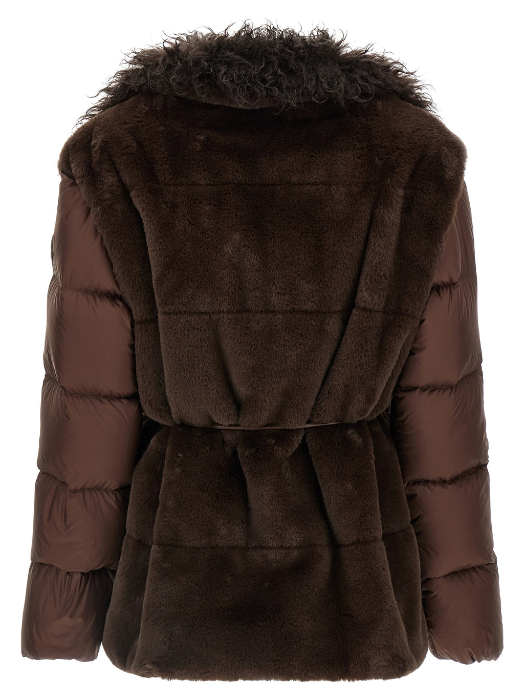 Moncler Brown Polyester Shell Jacket