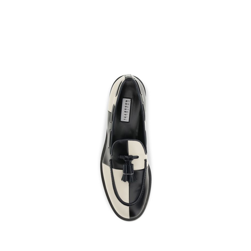 Fratelli Rossetti Multicolor Calf Leather Bos Taurus Slip-On Loafers