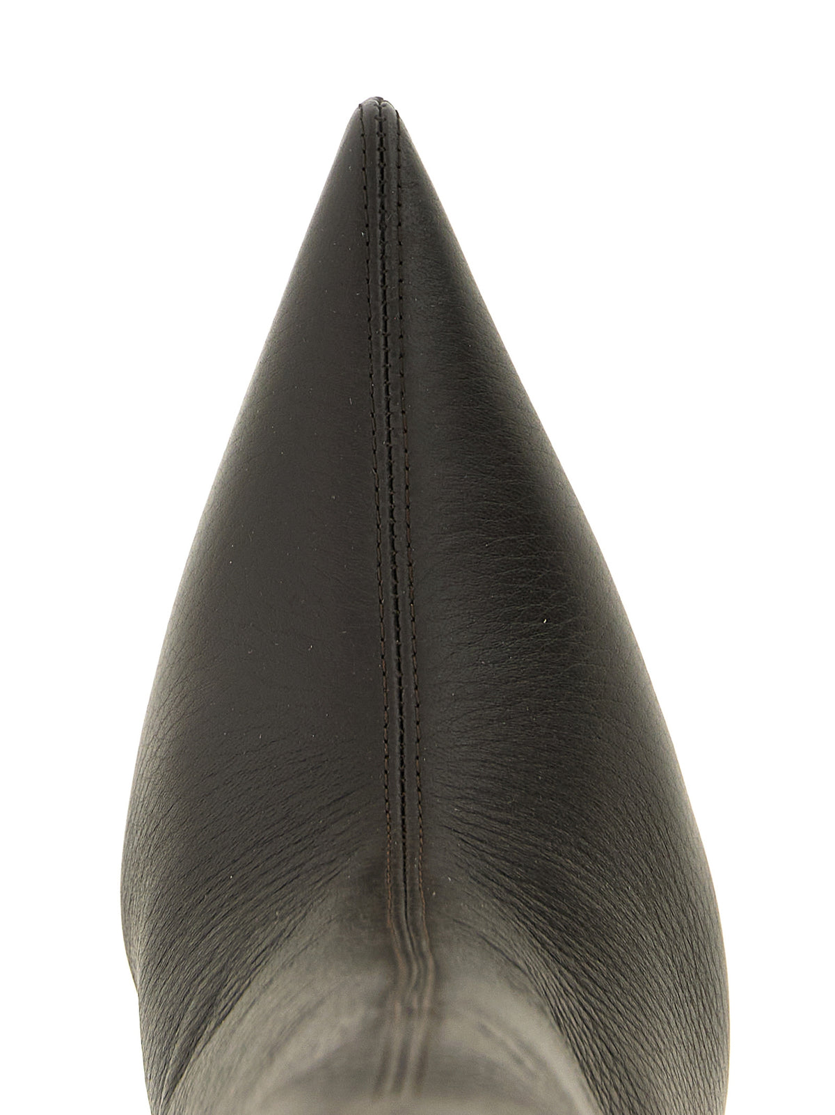 Christian Louboutin Brown Goatskin Over The Knee