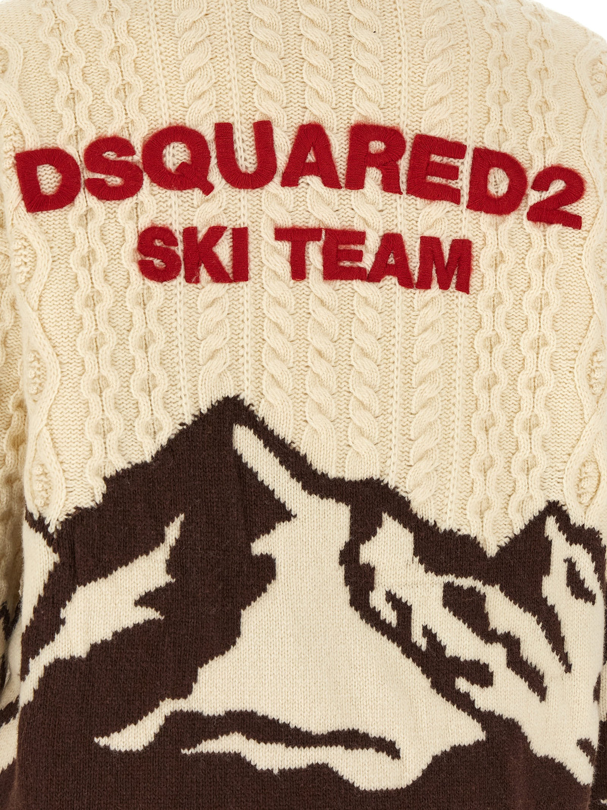 Dsquared² Multicolor Wool Cardigan