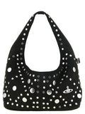 Vivienne Westwood Black Cowhide Shoulder Bag