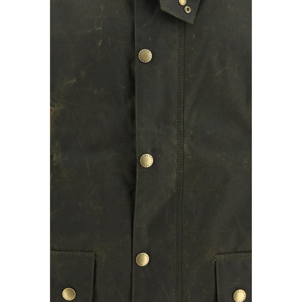 Barbour Bicolor Cotton Shell Jacket