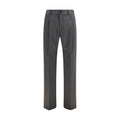 Valentino Garavani Gray Wool Oves Aries Dress Pants