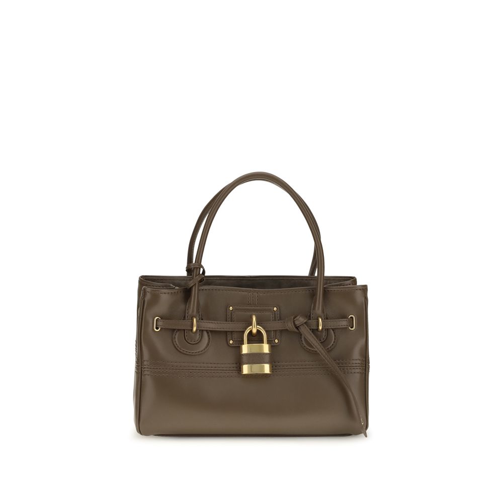 Chloé Brown Buffalo Leather Shoulder Bag