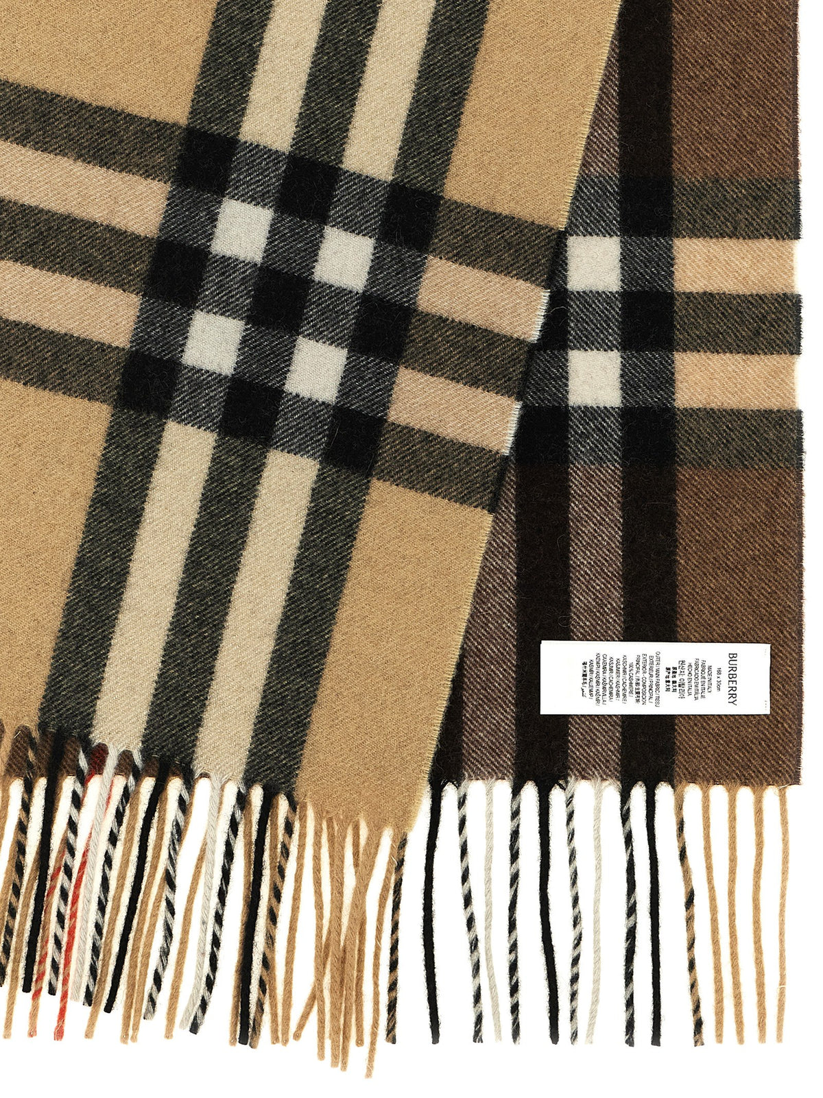 Burberry Beige Cashmere Scarf