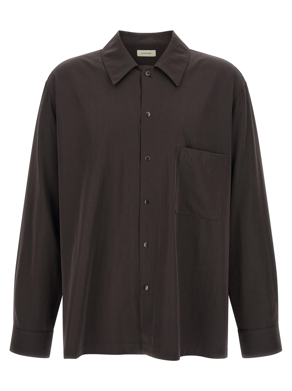 Lemaire Brown Wool Blouse