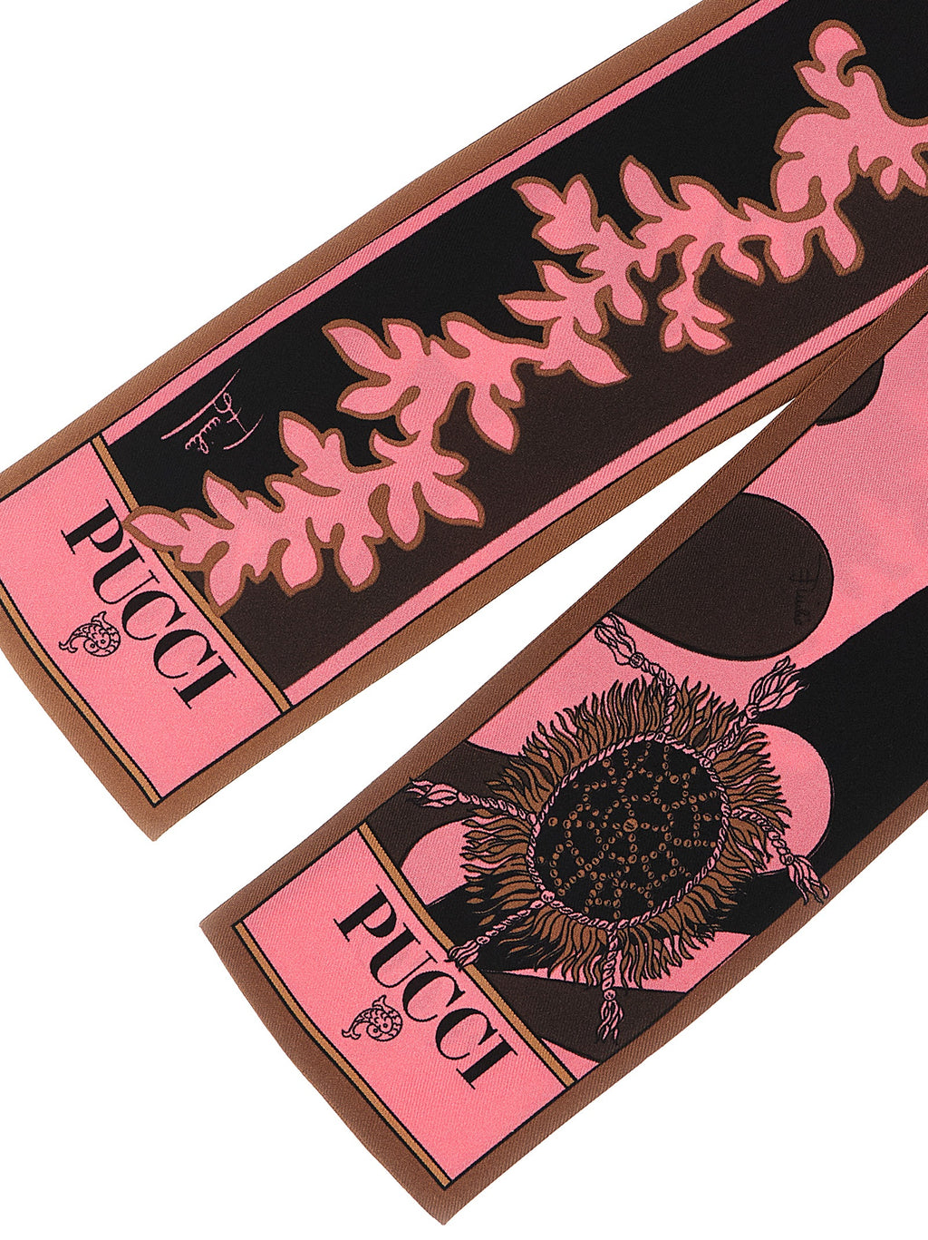 Emilio Pucci Multicolor Silk Foulard